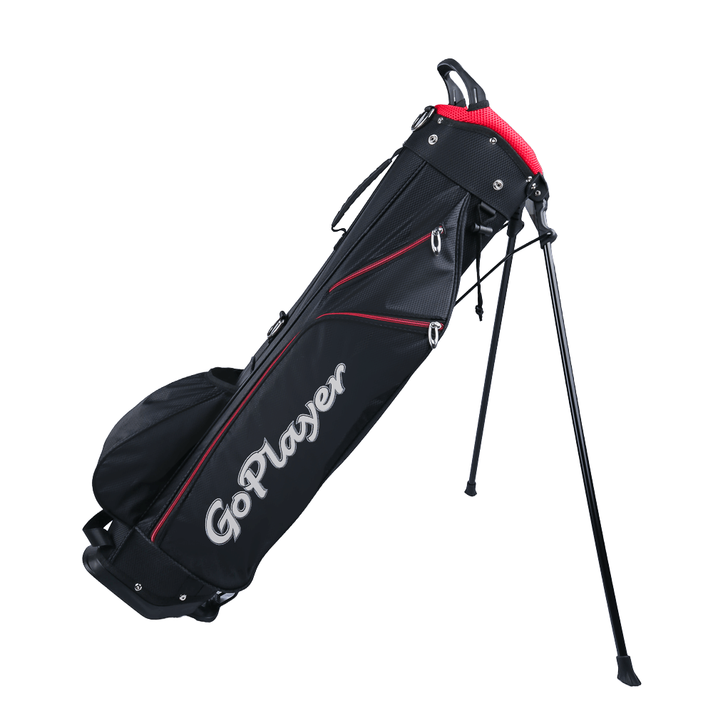 GoPlayer高爾夫輕量小腳架袋(黑紅)