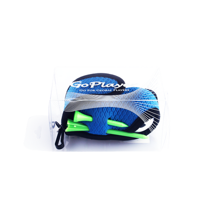 GoPlayer高級格紋布小球包(藍)