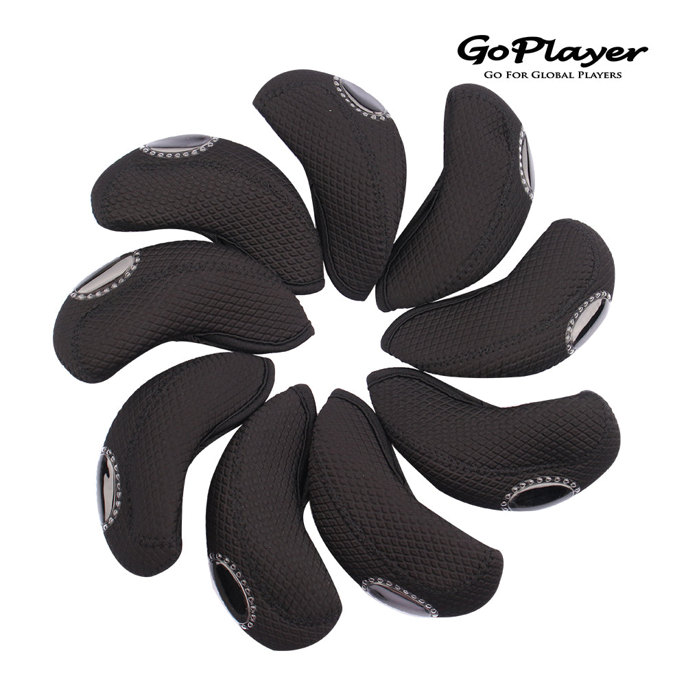 GoPlayer 3D高爾夫鐵桿套（黑淡藍）