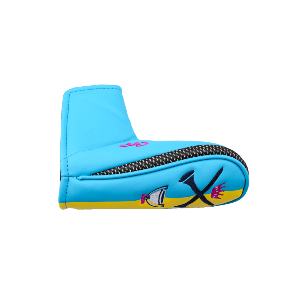 GoPlayer Double Tee Ukrainian commemorative L putter cover