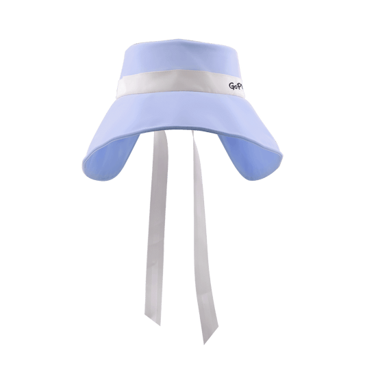 GoPlayer Women's Large Brim Folding Sun Hat (Pink)