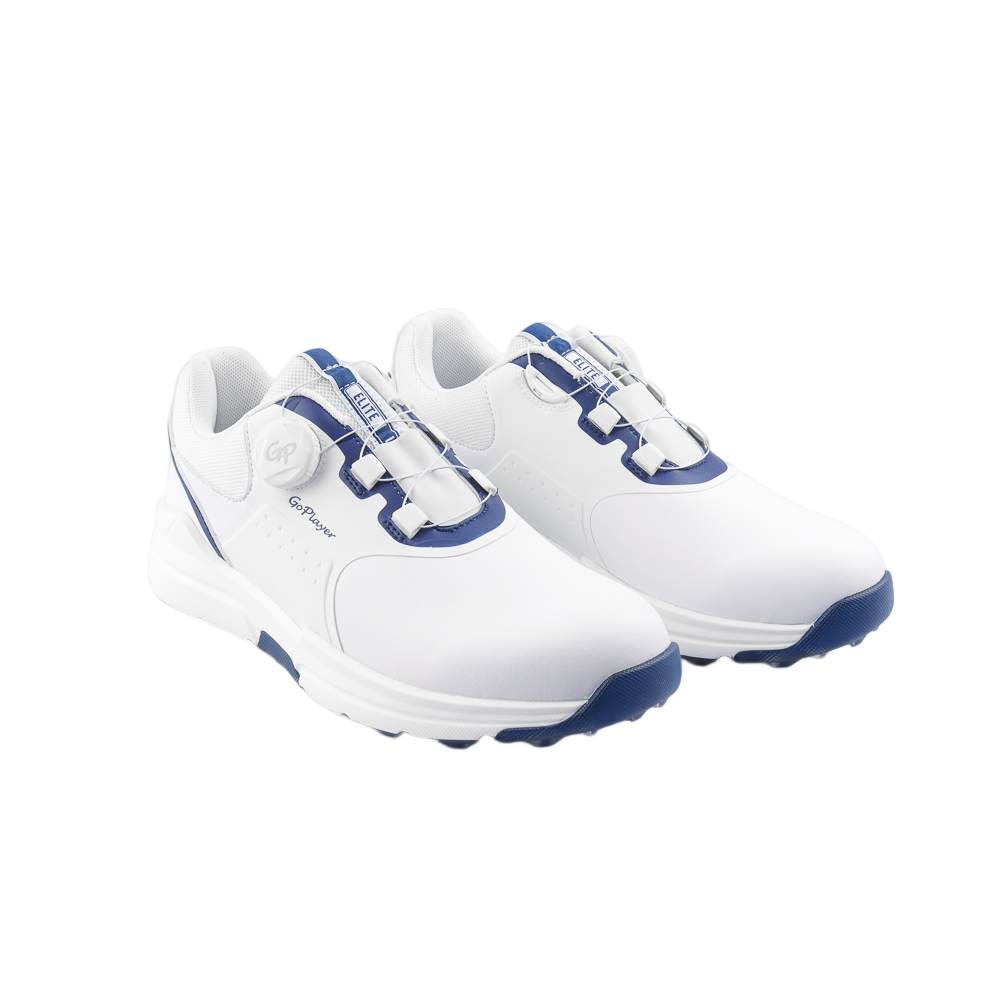 GoPlayer EliteLinks 高爾夫球專業男鞋(白)
