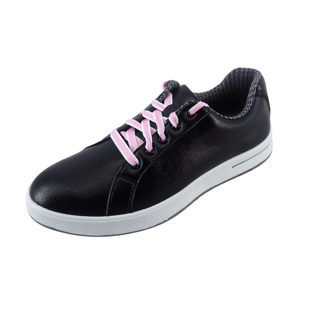 GoPlayer レディース ゴルフ シューズ (ホワイト & ブラック)