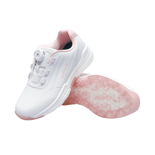 GoPlayer EliteLinks Golf Classic Women's Shoes (White)