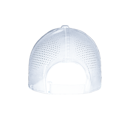 PGA高爾夫沖孔球標帽(白)