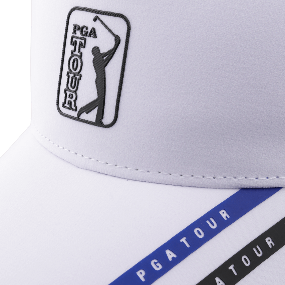 PGA TOUR高爾夫精緻球標帽(白)