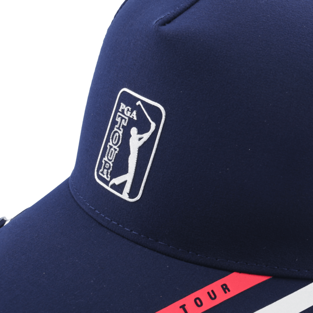 PGA TOUR高爾夫精緻球標帽(藏青)