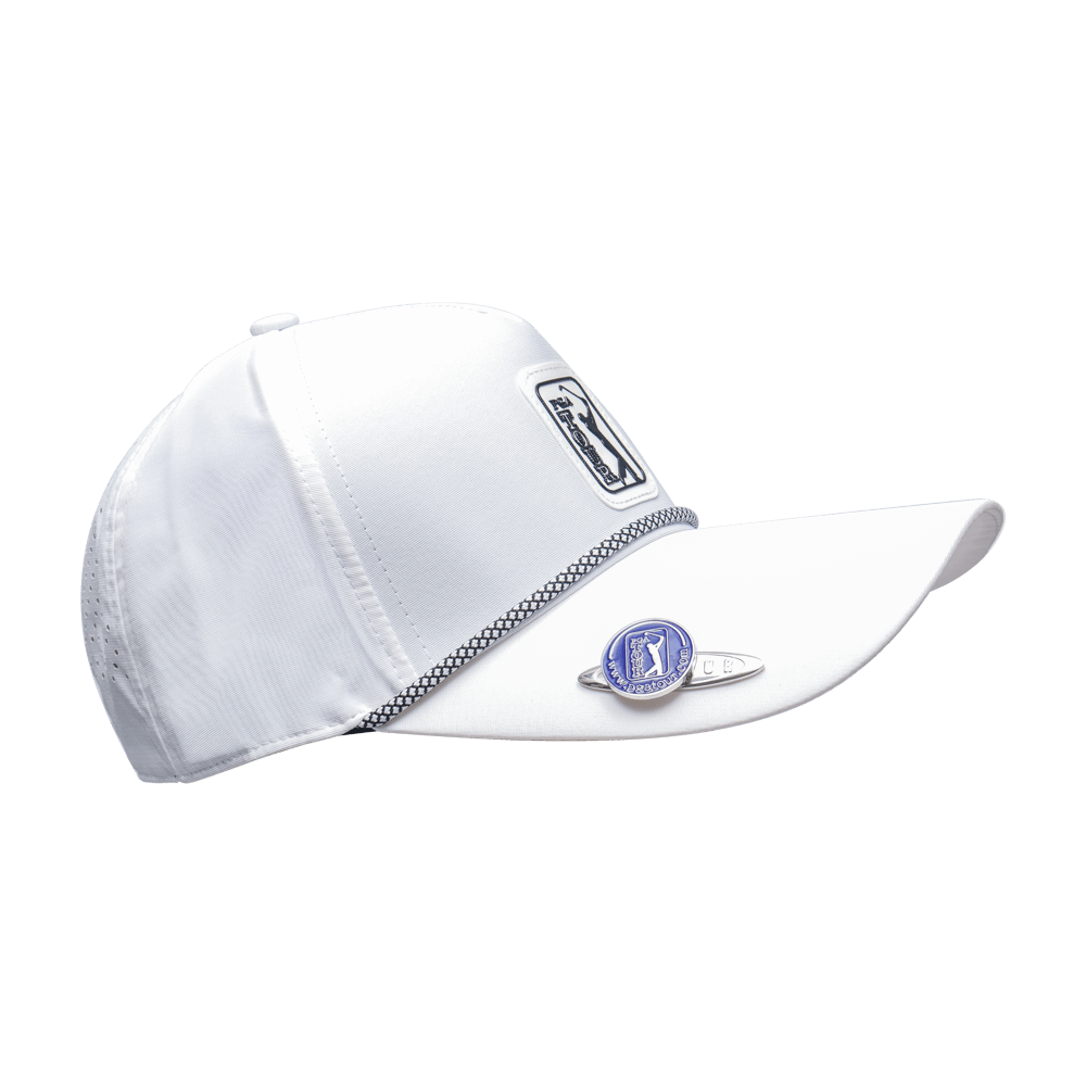PGA TOUR Golf Exquisite Ball Cap (Navy Blue)