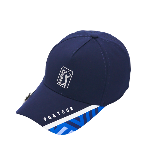PGA TOUR Golf Ball Marker Cap (Navy Blue)