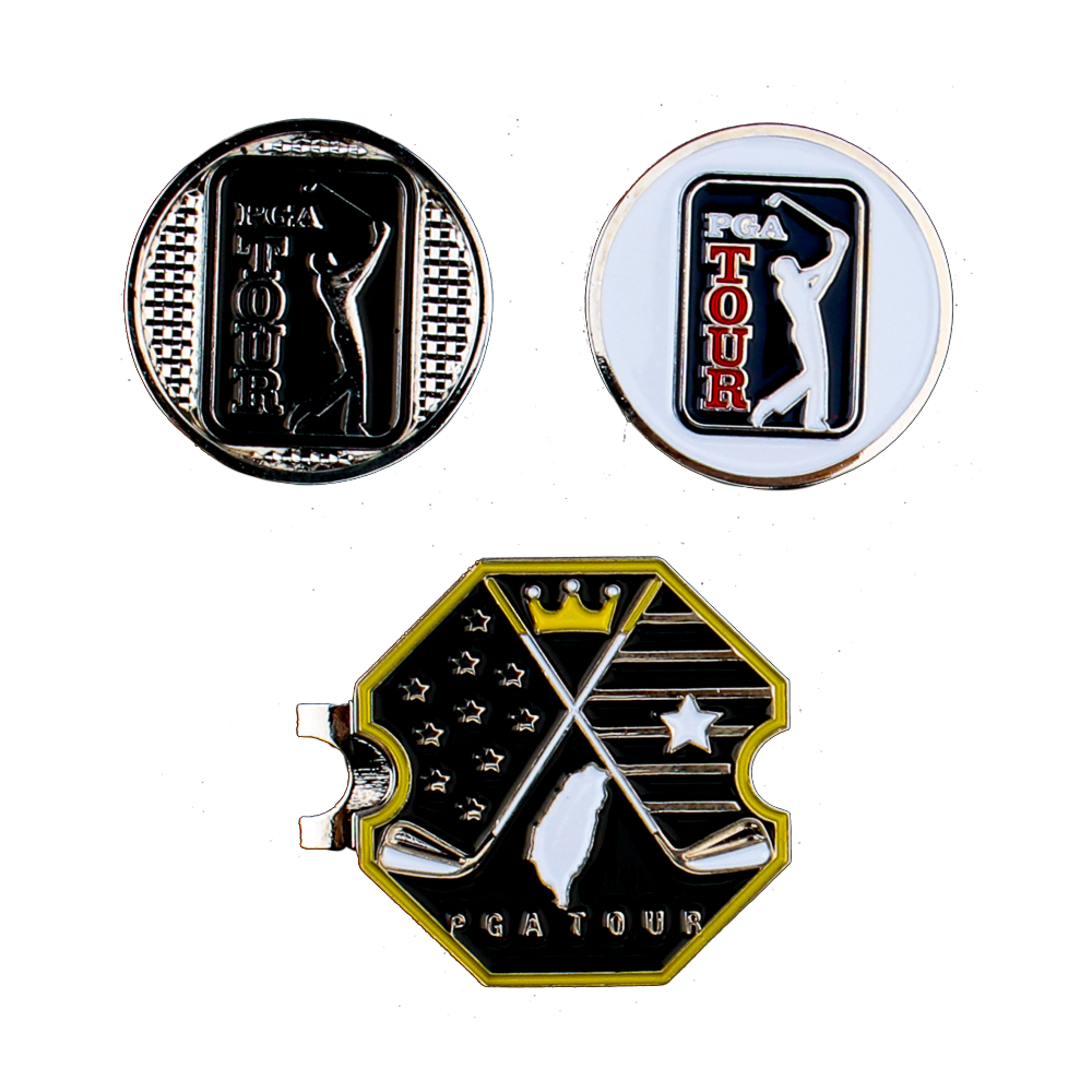 PGA hexagonal base + double cap clip (black)