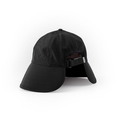 GoPlayer女高爾夫沖孔遮陽盤帽(黑)