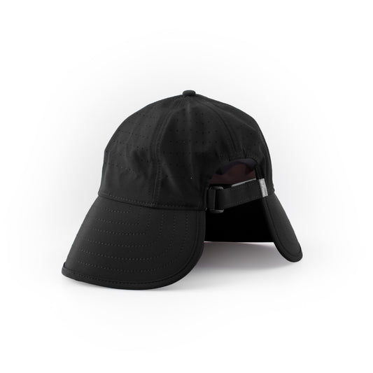 GoPlayer女高爾夫沖孔遮陽盤帽(黑)