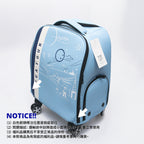 【福利品】PGA TOUR拉桿四向輪衣物袋(淺藍)