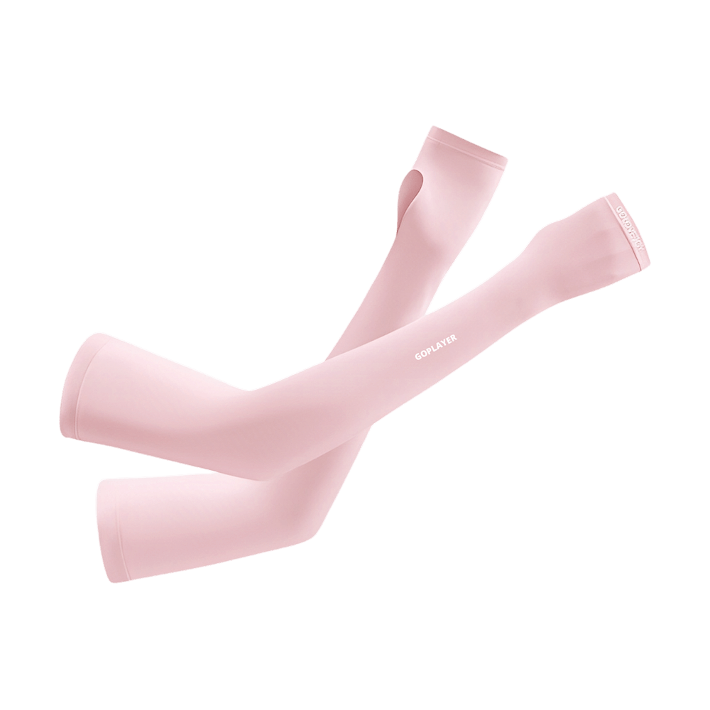 GoPlayer レディース クールサンプロテクションスリーブ（ピンク）