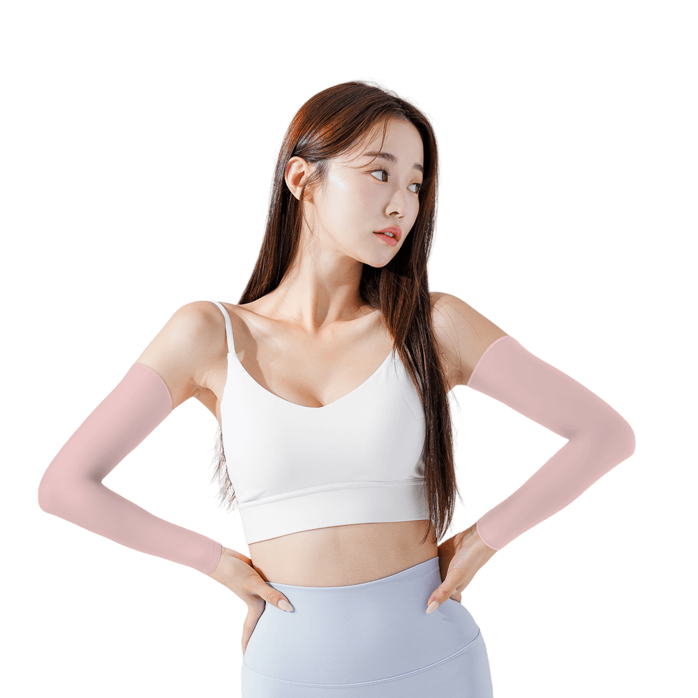 GoPlayer レディース クールサンプロテクションスリーブ（ピンク）