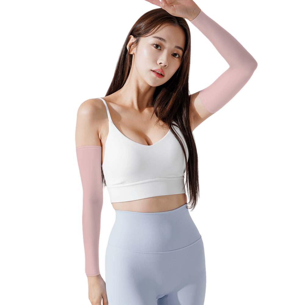 GoPlayer レディース クールサンプロテクションスリーブ（ピンク）