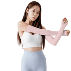 GoPlayer レディース クールサンプロテクションスリーブ（ピンク）