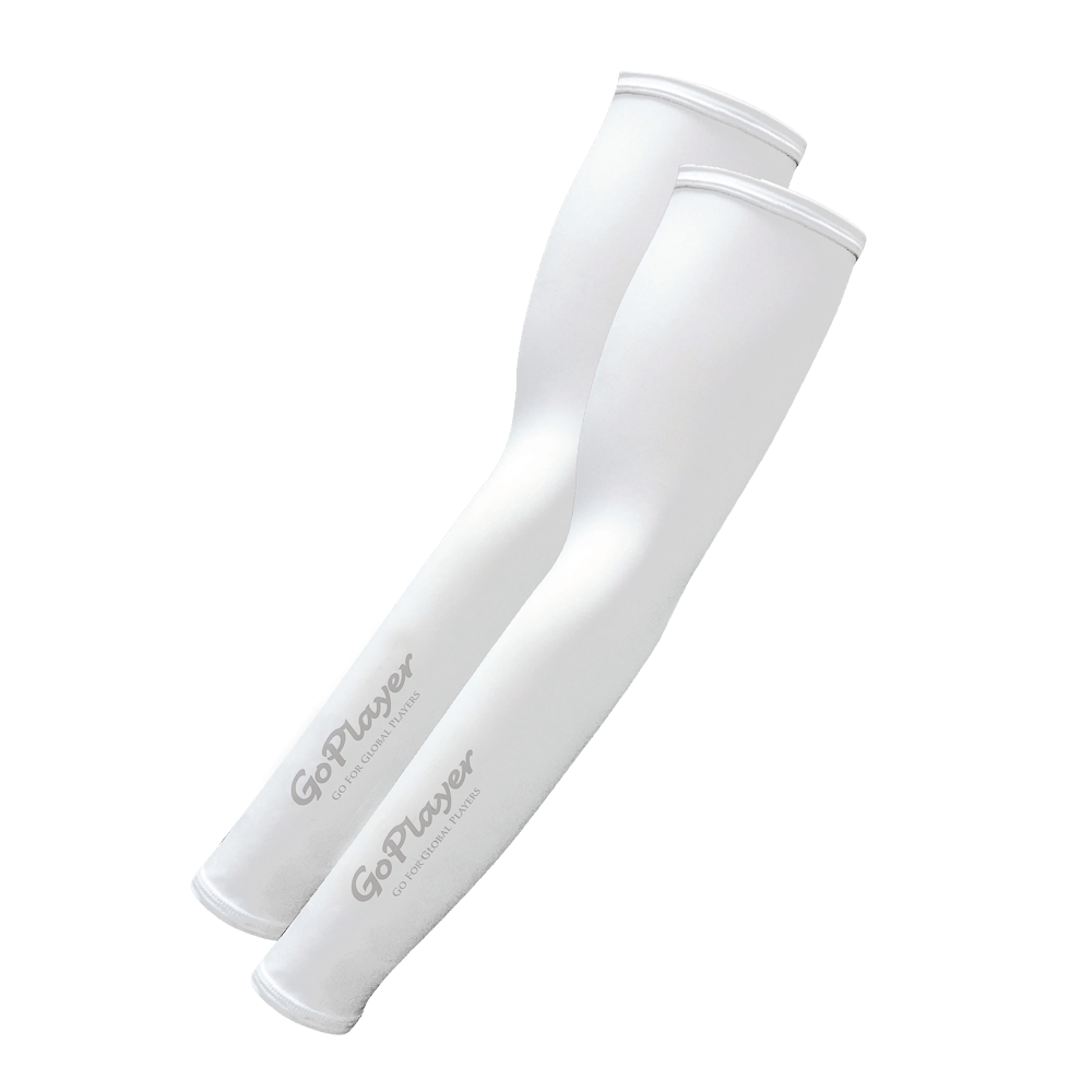 GoPlayer Anti-UV Cooling Sleeves (White)