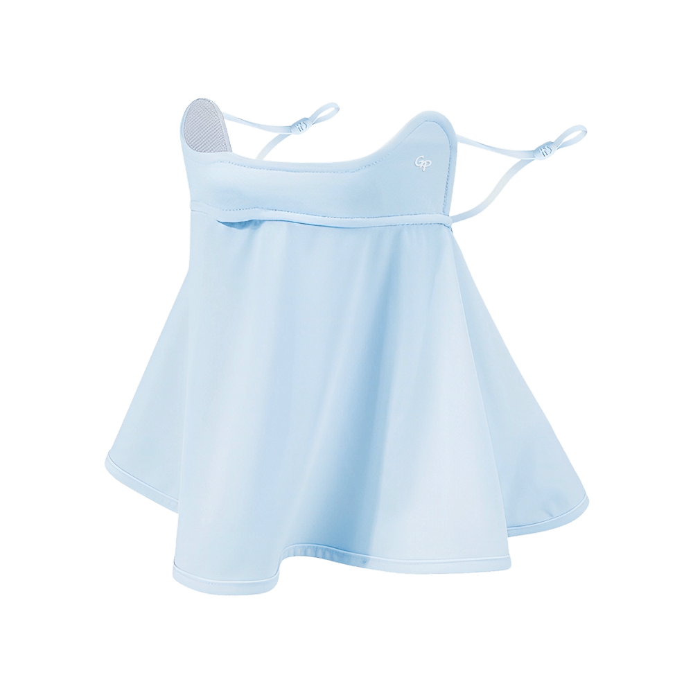 GoPlayer レディース クールサンスクリーンマスク(ライトブルー)