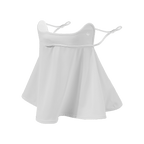 GoPlayer レディース クールサンスクリーンマスク（ライトグレー）