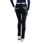 GoPlayer女彈性高爾夫長褲(黑)