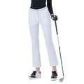 GoPlayer女高腰彈性高爾夫長褲(白)