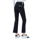 GoPlayer女高腰彈性高爾夫長褲(黑)