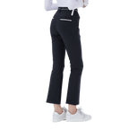 GoPlayer女高腰彈性高爾夫長褲(黑)