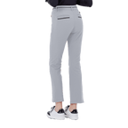 GoPlayer女高腰彈性高爾夫長褲(灰)