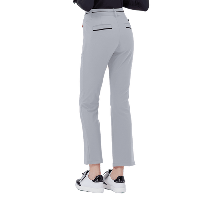 GoPlayer Women's High Waist Elastic Golf Pants (Grey)