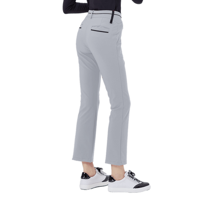 GoPlayer Women's High Waist Elastic Golf Pants (Grey)