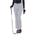 GoPlayer女高腰彈性高爾夫長褲(灰)