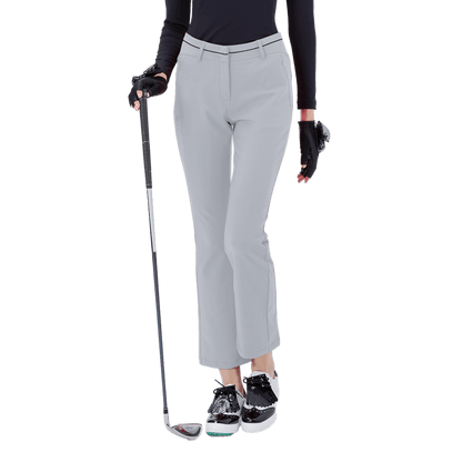 GoPlayer Women's High Waist Elastic Golf Pants (Grey)