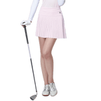 GoPlayer女彈性高爾夫褲裙(粉)