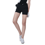 GoPlayer女高爾夫短褲(黑)