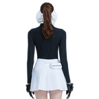 GoPlayer Women's Golf Long Sleeve Sun Protection Sleeve Suit (Black)