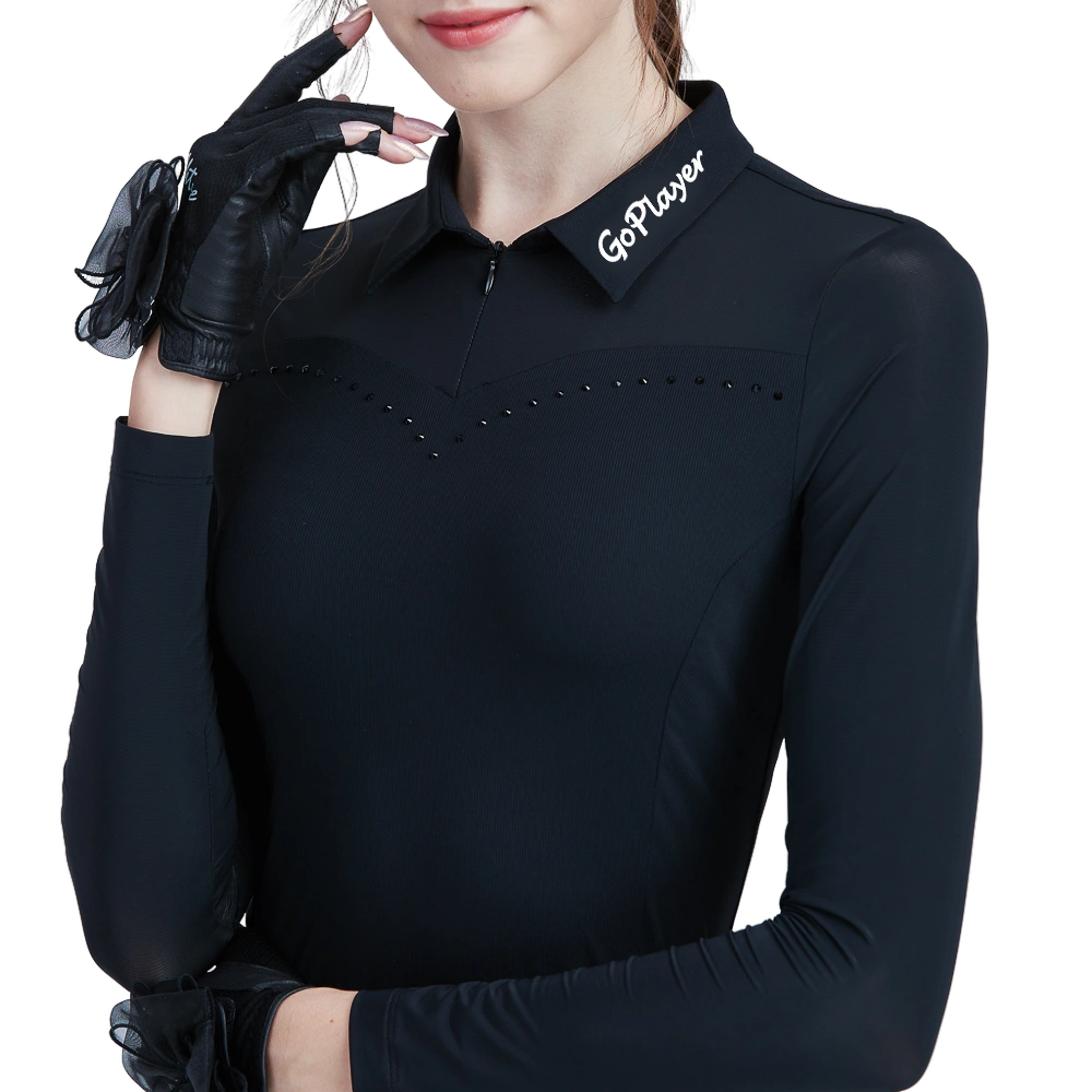 Women's golf long sleeve sun protection hotsell