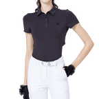 GoPlayer女涼感透氣短袖(深咖)