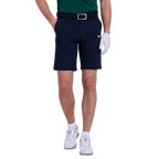 GoPlayer男沖孔彈性高爾夫短褲(藏青)2025