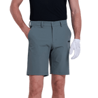 GoPlayer男沖孔彈性高爾夫短褲(深灰)2025