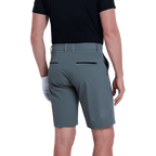 GoPlayer男沖孔彈性高爾夫短褲(深灰)2025