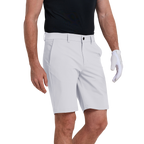 GoPlayer彈性腰圍快乾高爾夫短褲(白)