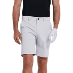 GoPlayer Men's Elastic Waist Golf Shorts (White)