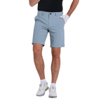 GoPlayer男彈性腰高爾夫短褲(水手藍)