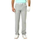 GoPlayer男彈性腰高爾夫長褲(淺灰)