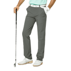 GoPlayer Men's Elastic Waist Golf Pants (Medium Gray)