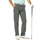 GoPlayer Men's Elastic Waist Golf Pants (Medium Gray)