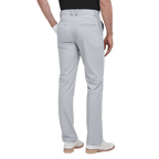GoPlayer Men's Elastic Waist Golf Pants 2023 (Light Gray)