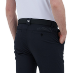 GoPlayer Men's Perforated Breathable Golf Trousers (Black)