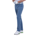 GoPlayer Men's Golf Perforated Breathable Golf Pants (Navy Blue)